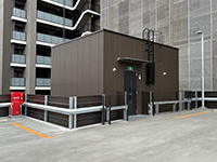 利用しやすいエレベータ棟の位置